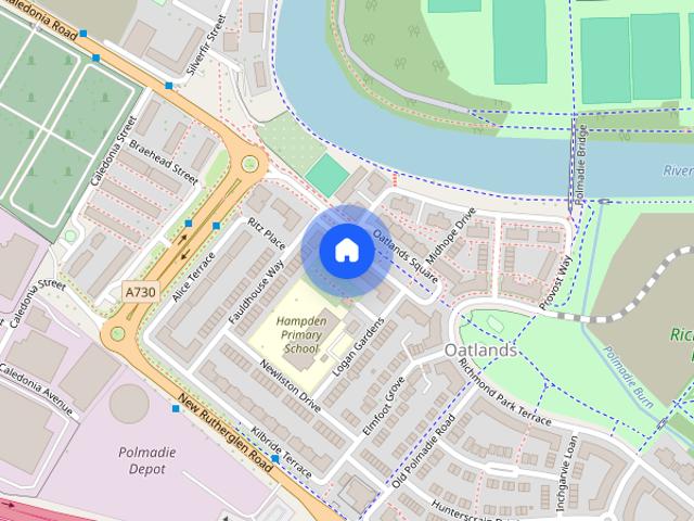 Oatlands Square, Glasgow, G5