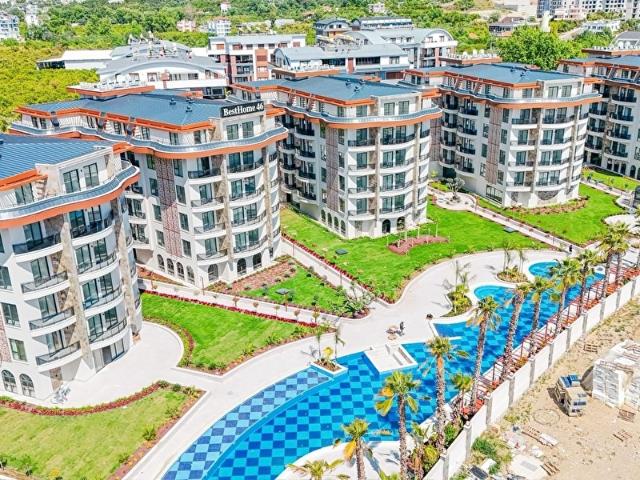 Oba Besthome 46 Privilege 1+1 Full Eşyalı Güney, Havuz Cephe