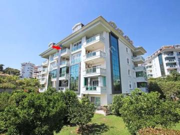 Oba’da Full Aktiviteli Site İçerisinde Deniz Manzaralı 3+1 Dubleks Penthouse