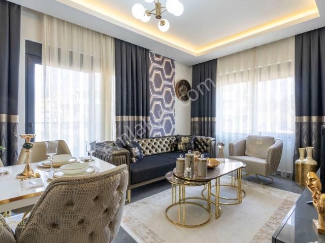 Oba Flora Garden 2 Havuzlu Sitede Full Eşyalı Satılık 2+1 Daire