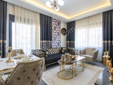 Oba Flora Garden 2 Havuzlu Sitede Full Eşyalı Satılık 2+1 Daire