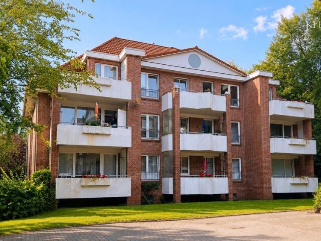 Obergeschosswohnung mit Loggia und Stellplatz in Westerstede zentrale Wohnlage