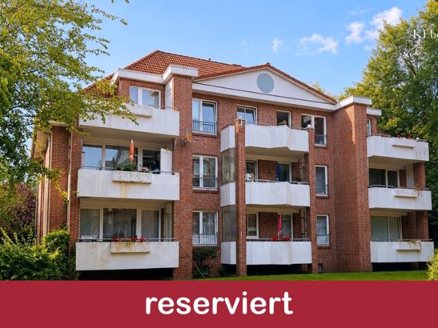Obergeschosswohnung mit Loggia und Stellplatz in Westerstede zentrale Wohnlage