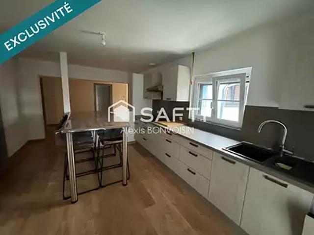 Oberhoffen sur Moder 67240 Achat / Vente appartement 3 pièces t3 parking
