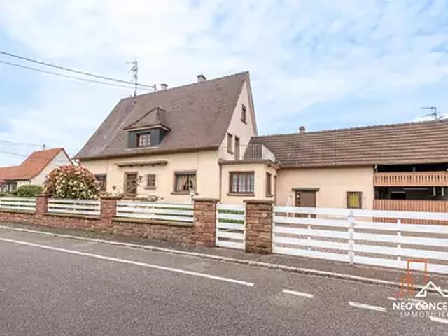 Oberhoffen sur Moder 67240 Achat / Vente maison 8 pièces t8