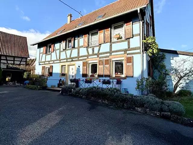 Oberhaslach 67280 Achat / Vente maison 9 pièces t9 terrasse parking