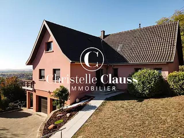 Obernai 67210 Location maison 6 pièces t6 au dernier étage jardin