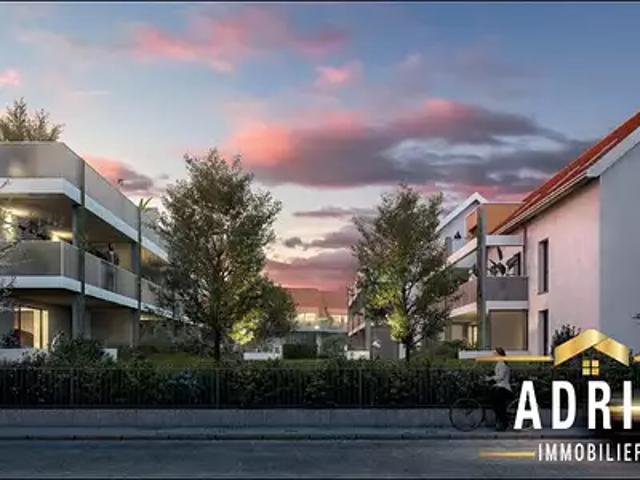 Oberschaeffolsheim 67203 Achat / Vente appartement 3 pièces t3 terrasse