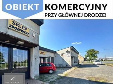 Obiekt komercyjny w Wilkowie z restauracją i sklepami