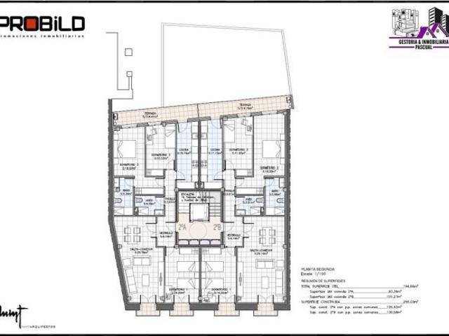 Obra Nueva en plaza Mendizabal, Alcañiz. Ref. PROM010123