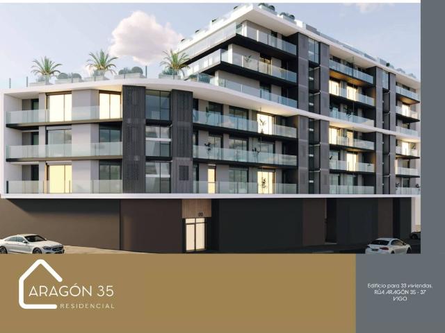 OBRA NUEVA EN VIGO, CALLE ARAGON 35 33 Pisos y áticos de 3 y 4 dormitorios, con garajes y bodegas