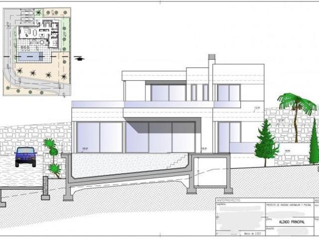 Obra Nueva: Villa moderna con vistas abiertas a las montañas