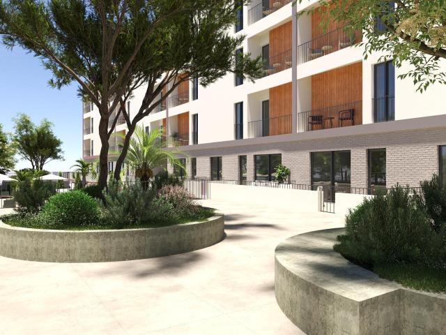 Obra Nueva 2º B Escalera IV, con jardines y piscina en zonas comunes, con terraza y balcón dando a la piscina