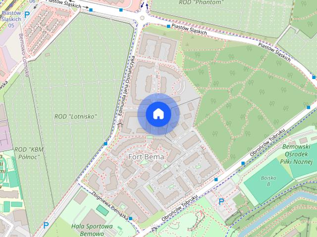 Obrońców Tobruku 24, 3 pokoje, bezpośrednio