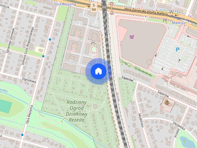 Ogrody Hallera apartament
