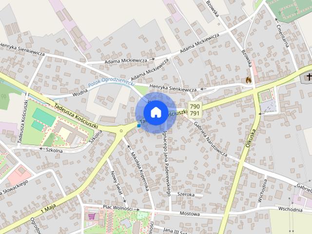 Ogrodzieniec Centrum domu wynajmę na działalność