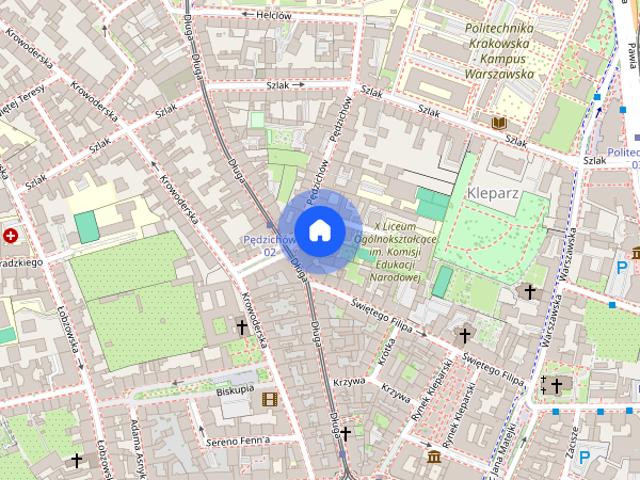 Ogromne studio z osobną kuchnią Pędzichów DŁUGA CENTRUM PK UEK AGH UJ