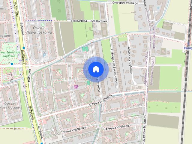 Od zaraz klimatyzowane 2 pokoje mieszkanie z garażem | ul. Straussa