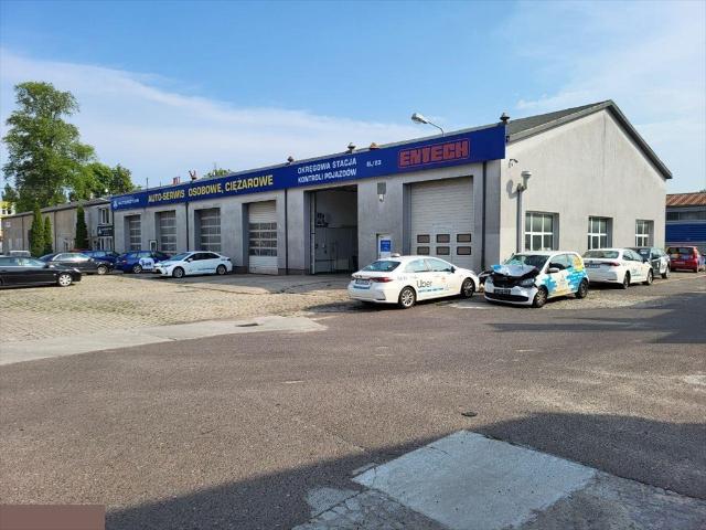 Warsztat 670 m² z stacją kontroli i dużymi halami