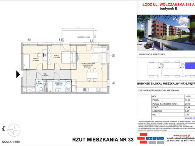 Łódź, Górna, ul. Wólczańska 248