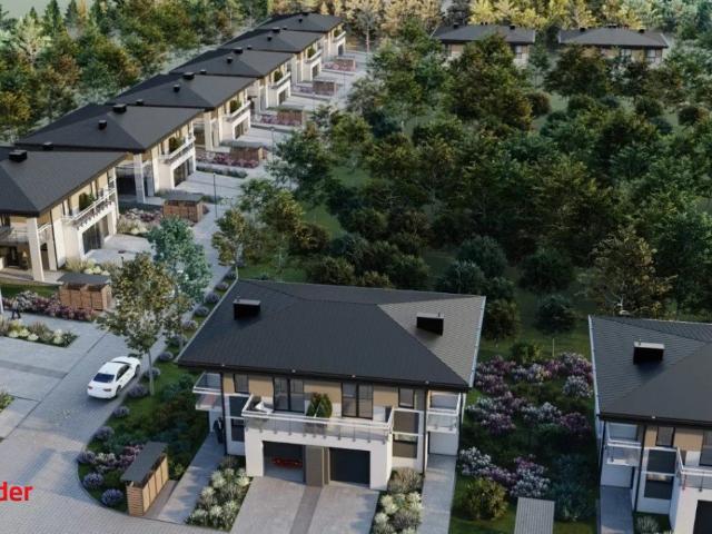 Do sprzedania nowoczesny dom bliźniaczy 117 m² z garażem w Łodzi