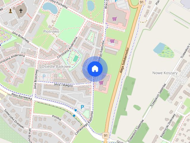 Odnajmę 2 pokojowe mieszkanie w Tczewie Bajkowe