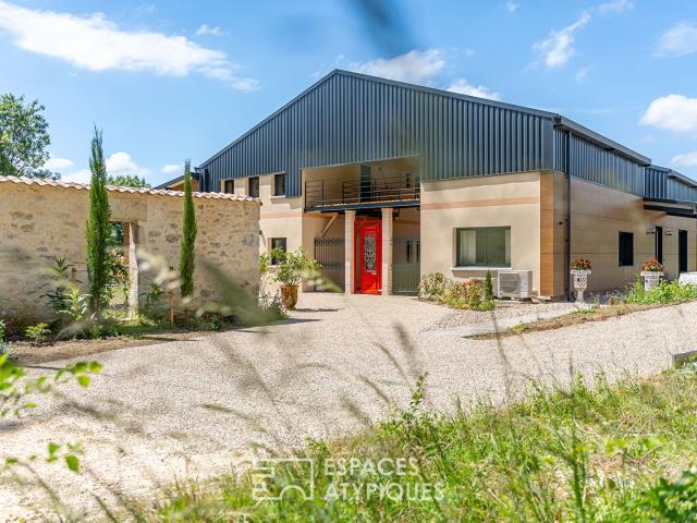 Oeuvre architecturale avec vue dominante sur la vallée 500m² Bergerac