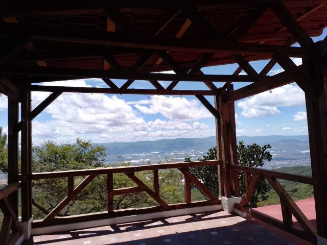 Off grid smart house on top of a hill