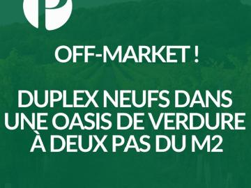 OFF MARKET Neue Doppelhäuser in einer grünen Oase, nur einen Steinwurf von der M2 entfernt