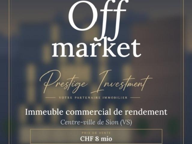 OFF MARKET | Gewerbliche Investitionsimmobilien, Sion VS
