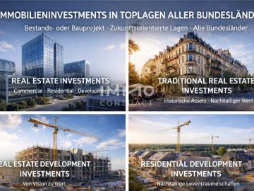 OFF MARKET I Immobilieninvestments | Bestands oder Bauprojekte | Zukunftsorientierte Lagen in einigen Bundesländer
