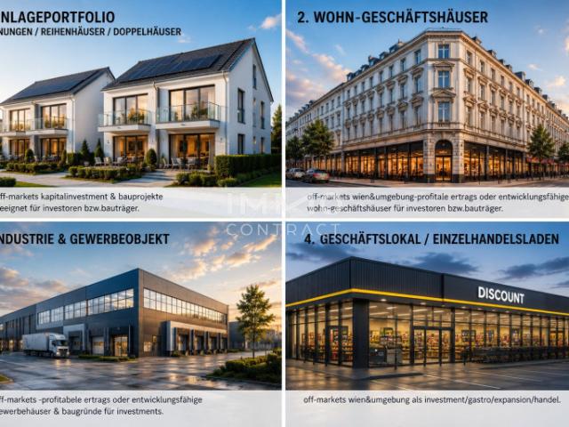 OFF MARKET I Immobilieninvestments | Bestands oder Bauprojekte | Zukunftsorientierte Lagen in einigen Bundesländer