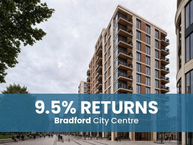 Off Plan Bradford Buy to Let Apartment – 9.5% Rental Yields | City Skyline Investment only