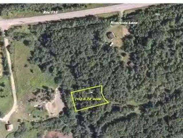 Off Rte 112, Hunters Hom, NB, E4C 4J2 vacant land for sale.