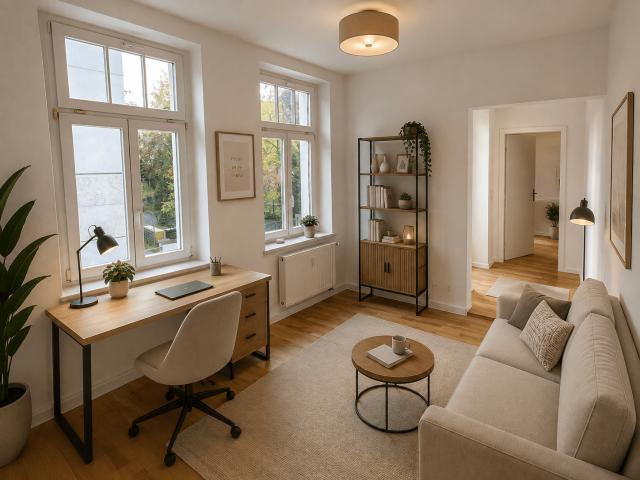 Offen geschnittene 2 Zimmerwohnung im Nordosten von Leipzig