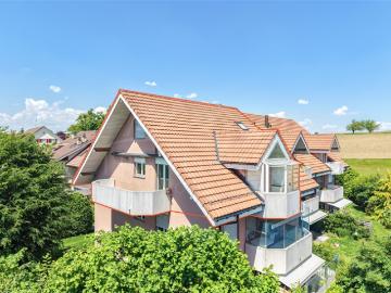 Offene 3.5 Zimmer Duplexwohnung mit sonnigem Balkon in Gasel