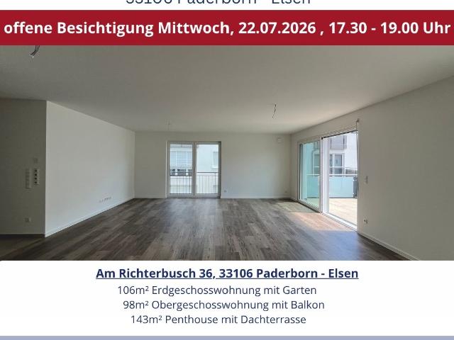 Offene Besichtigung am kommenden Mittwoch, 22.07. von 17.30 Uhr bis 19 Uhr
