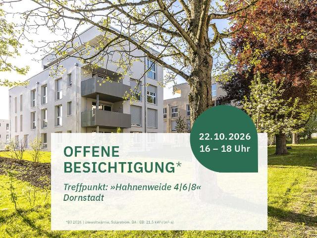 Offene Besichtigung: 22.10.2026