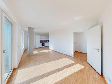 Offene Wohnküche & Balkon: 2 Zimmer Apartment zum Wohlfühlen