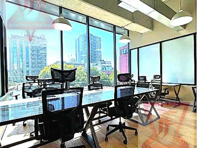 Oficina en Renta ? Roma Norte CDMX, Edificio AAA con Vistas Panor?micas hasta para 10 Personas !
