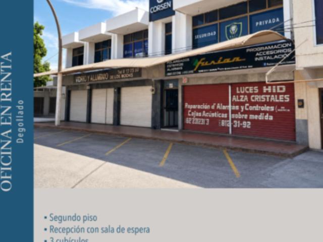 OFICINA EN RENTA SECTOR CENTRO DEGOLLADO