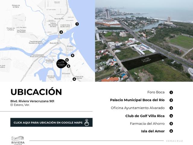 Oficina en Riviera Center Paraiso del Estero