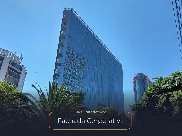 Oficina Renta Insurgentes Reforma 76 m2 Piso 9