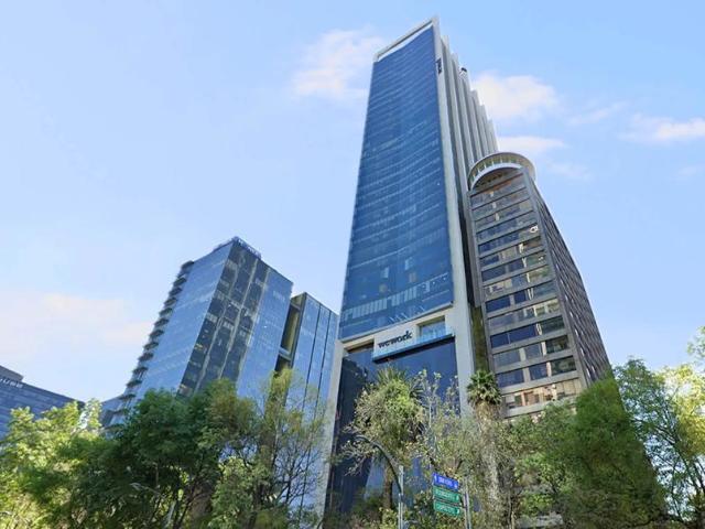 Oficina Renta Reforma Latino 407 m2 Piso 17