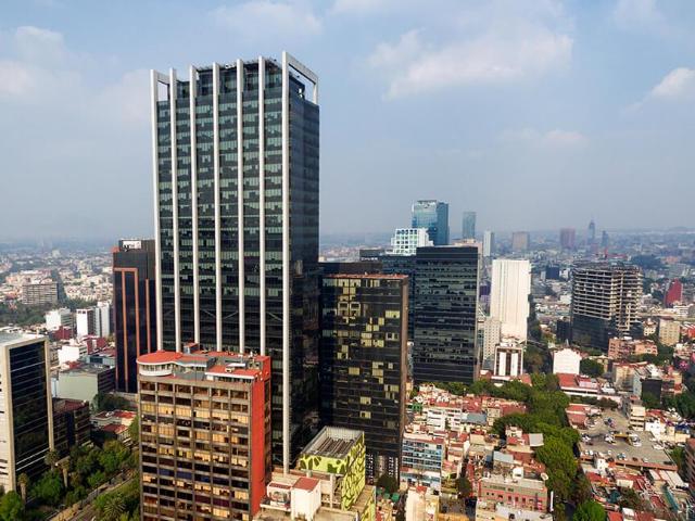 Oficina Renta Reforma Latino 860 m2 Piso 18
