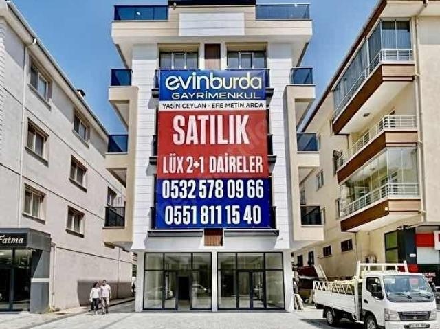 ŞOK FIRSAT! SIFIR BİNADA ANA CADDE ÜZERİ ÖN CEPHE ARAKAT LÜX2+1