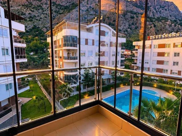 Çok Geniş Full Eşyalı Dogalgazlı Katlanır Cam Balkonlu 1+1 Daire