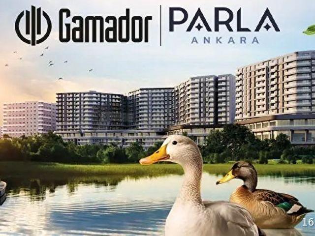 ŞOK!GÖZALICI PROJE GAMADOR PARLA'DA GÖKSU CEPHE EŞYALI DELÜX 1+1