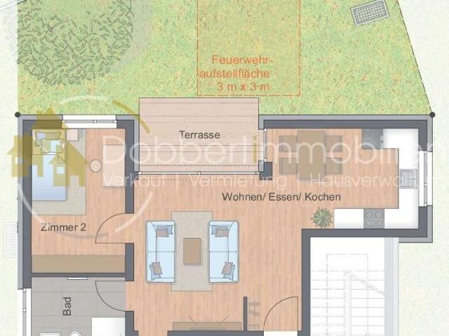 Oktoberaktion + € 2500 Küchengutschein extra! Neubau Zweizimmerwohnung, EG mit Gartenterrasse