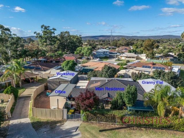 OH THE POSSIBILITIES! FAMILY HOME, GRANNY FLAT, SEPARATE OFFICE AND WORKSHOP